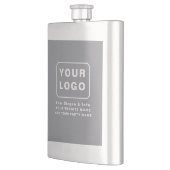 PERSONALIZED UW LOGO NAAM AANGEPASTE TEKST BIER FLACON (Links)