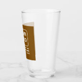 PERSONALIZED UW LOGO NAAM AANGEPASTE TEKST BIJSLAG GLAS (Links)