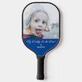 Personalized Vaderdag Funny Pickleball Paddle (Achterkant)