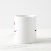Personalized Valentine Coffee Mug, Custom Valentin Koffiemok (Center)