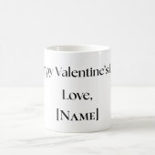 Personalized Valentine Mug From Girlfriend or Wife Koffiemok (Center)