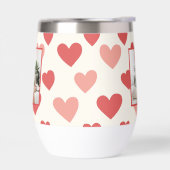 Personalized Valentine Photo Heart Water Bottle (Links)