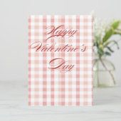 Personalized Valentine’s Day Card with Photo | Rom Feestdagenkaart (Staand voorkant)