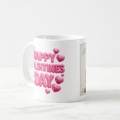Personalized Valentine’s Day Mug | Custom Photo Koffiemok (Voorkant links)
