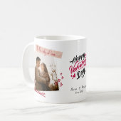 Personalized Valentine’s Day Mug | Custom Photo Koffiemok (Voorkant links)