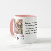 Personalized Valentine's Day Coffee Mug Mok (Voorkant links)