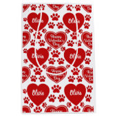 Personalized Valentine's Day Gift Bag  Medium Cadeauzakje (Voorkant)