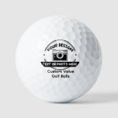 Personalized Value Golf Balls - Custom Photo Name! Golfballen (Voorkant)