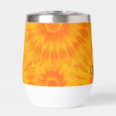 Personalized Vibrant Sunflower Tie-Dye Art (Voorkant)