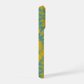 Personalized Vibrant Sunflower Tie-Dye Art iPhone Hoesje (Rechterkant)