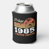 Personalized Vintage Birthday  Blikjeskoeler (Blikje Achterkant)