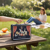 personalized Vintage Circus Performers Lunchbox