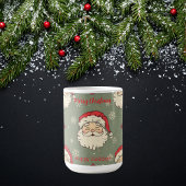 Personalized Vintage Santa Claus Koffiemok