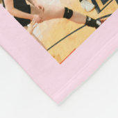 Personalized Volleyball Senior Night Keepsake Fleece Deken (Hoek)