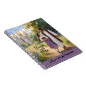 Personalized 'Walk with Me' Christian LDS Journal3 Notitieboek (Rechterzijde)