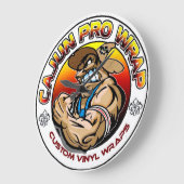 Personalized wall clocks 4u grote klok (Hoek)