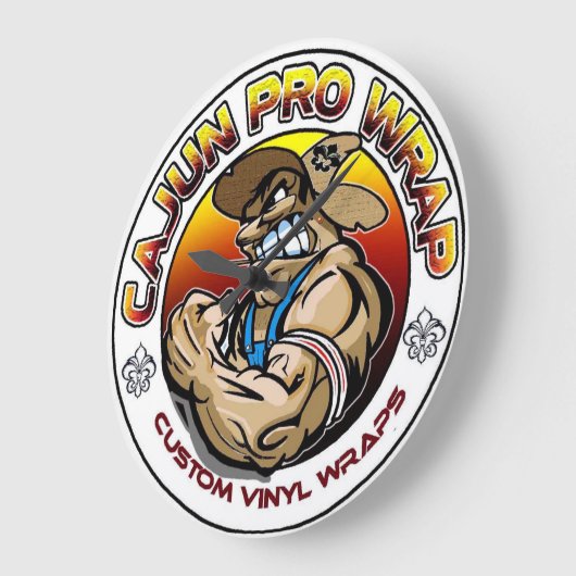 Personalized wall clocks 4u grote klok (Hoek)