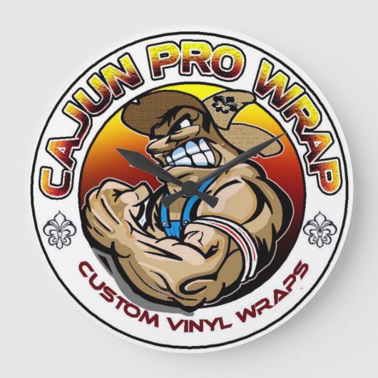 Personalized wall clocks 4u grote klok (Voorkant)