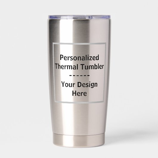 Personalized Water Bottle – Custom Design Geïsoleerde Drinkbeker (Voorkant)