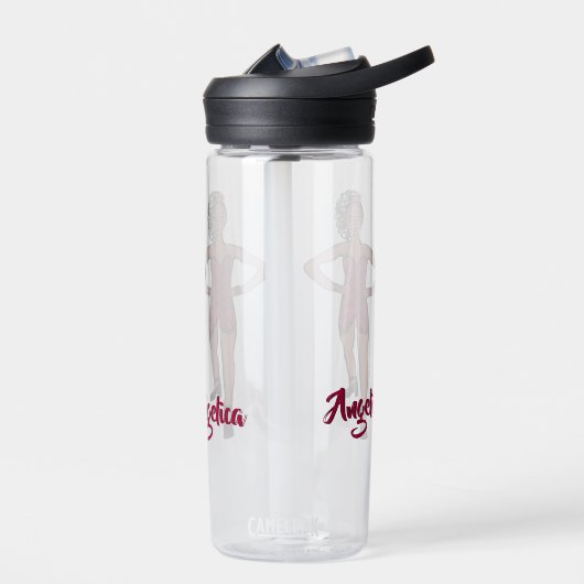 Personalized Water Bottle Ruby Ruffle #1 Waterfles (Links)