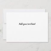 Personalized Watercolor Woodland 1st Mother's Day Kaart (Achterkant)