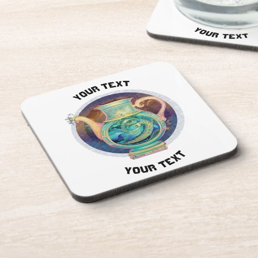 PERSONALIZED Waterman STERRENBEELD  Bier Onderzetter (Linkerzijde)