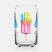 Personalized Waterpark Birthday Blikvorm Glas (Links)