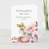 Personalized Wedding Congrats card Kaart (Voorkant)
