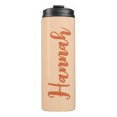 Personalized Wedding Day Tumbler for Bridal Party Thermosbeker (Voorkant)