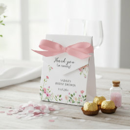 Personalized wedding favor boxes for guests bedankdoosjes