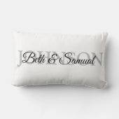 Personalized Wedding Gift for Couple Kussen (Achterkant)
