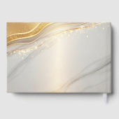 Personalized Wedding Guest Book Gastenboek (Achterkant)