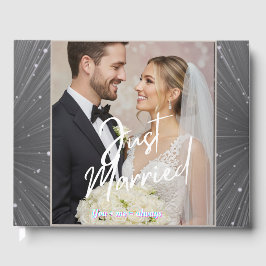  Personalized Wedding Guest Book with Couple Photo Gastenboek