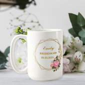 personalized wedding mug - gift for bridesmaid koffiemok