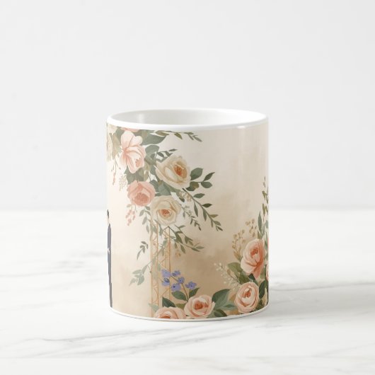 Personalized Wedding Mug  Koffiemok (Center)