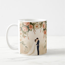 Personalized Wedding Mug  Koffiemok
