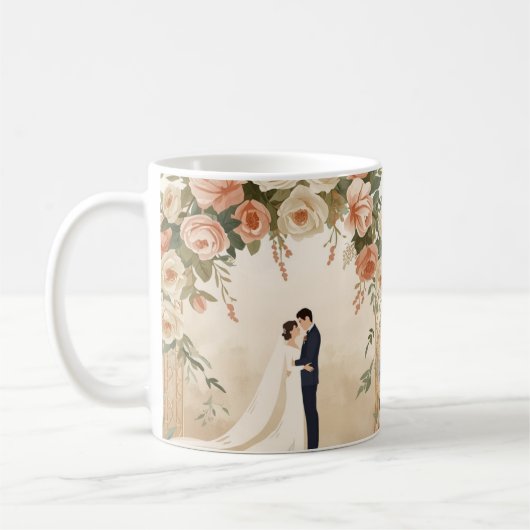 Personalized Wedding Mug Koffiemok (Links)