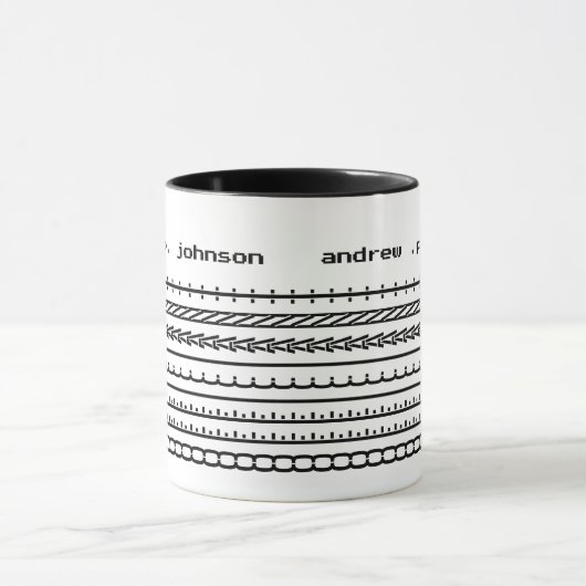 Personalized Wedding Officiant Gift Hidden Message Mok (Midden)