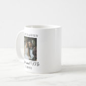 Personalized Wedding Photo Coffee Mug | Custom Koffiemok (Voorkant links)