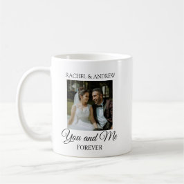 Personalized Wedding Photo Coffee Mug | Custom Koffiemok