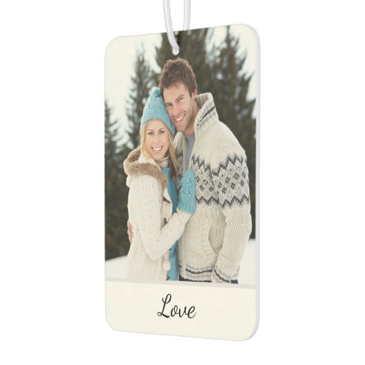 Personalized Wedding Photo With Initials  Luchtverfrisser (Links)