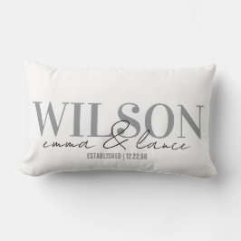 Personalized Wedding Pillow, Names & Dates  Kussen