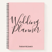 Personalized Wedding Planner Notebook Notitieboek (Voorkant)