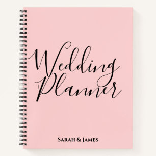 Personalized Wedding Planner Notebook Notitieboek