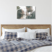 Personalized Wedding Vows Photo Keepsake Canvas Afdruk (Insitu (Slaapkamer))