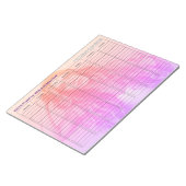 Personalized Weekly Appointing Schedule Notitieblok (Schuin)