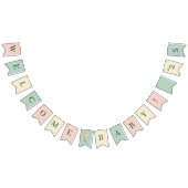 Personalized Welcome Baby  Woodland Fox Banner (Alle)