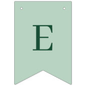 Personalized Welcome Baby  Woodland Fox Banner (Tweede vlag)