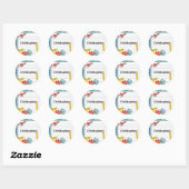Personalized Welcome Back to School Name Stickers (Vel)