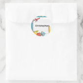 Personalized Welcome Back to School Name Stickers (Tas)
